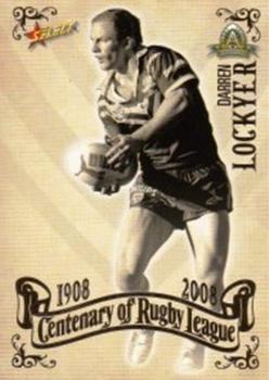 2008 NRL Centenary #103 Darren Lockyer Front